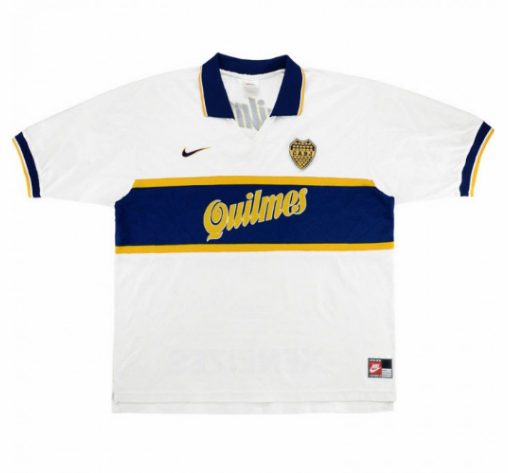 1997-1998 Boca Juniors Retro Away Kit Soccer Jersey